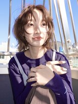 スタニング 渋谷(STUNNING.)&nbsp;レイヤーボブ/切りっぱなしボブ#外はねボブ#ブラウンカラー