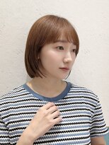 ロンド レグリーズ 立川(Lond leglise)&nbsp;グレーブラウン似合わせカット/ミニボブレイヤー/ダークアッシュ