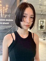 スクリーンギンザメゾン 銀座(SCREEN GINZA MAISON.) 黒髪カタログ/クラゲヘアー/オリーブ/銀座