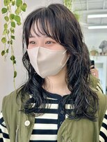 ソーンズ ヨイク(thorns YOIKU)&nbsp;小顔見えロングレイヤーパーマ