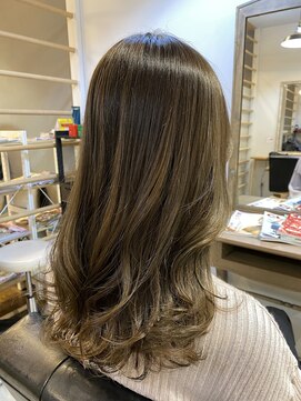 アグ ヘアー ディア 鳥取宮長店(Agu hair dear) オリーブベージュ