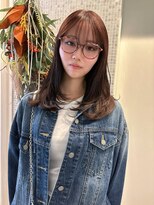 モンルル プル(mon loulou + plus) 似合わせカット、顔まわりレイヤー、レイヤーカット