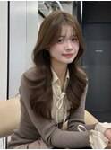 韓国レイヤーヘア