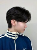 初めての方に黒髪マッシュ/福岡メンズヘア/天神/韓国風パーマ