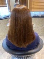 ヘアリゾート粋 トゥジュ 池袋東口店(tujuh)&nbsp;セミロング/レッドブラウン/艶髪