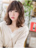 *bliss北浦和*外ハネが大人かわいいくせ毛風エアリーボブa