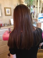 美容室 ティンカーベル ワンレングス