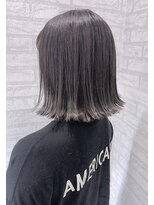 ジーナ 博多(Zina)&nbsp;外ハネボブ×グレージュ