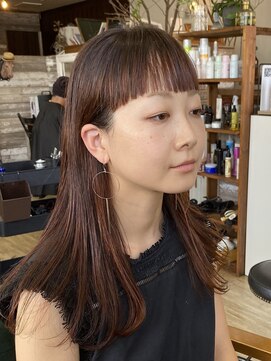 インチェルシー(in chelsea) ワイドバングロング