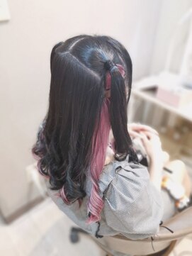 ヘアセットサロン ミント(Hair set salon MINT) ハーフツインテール