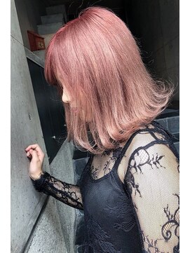 リア 大阪梅田(Ria) ～ピンク アッシュ×デザインカラー～【Ria 大阪 梅田】