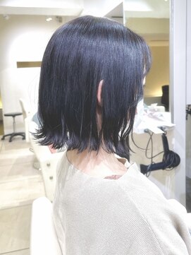 ユーフォリア 新宿店(Euphoria) 外ハネボブ 地毛風カラー 20代