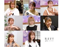 ネイビー グラ ヘアー ストーリー(NAVY gra HAIR STORY)