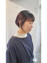 ヘアドネーション☆可愛くスタイルチェンジのミニボブ