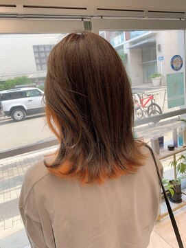 リーホリエ(Lee Horie) 【fukky】オレンジインナーカラー