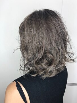 アレンヘアー 京橋店(ALLEN hair) アッシュハイライトグレージュ