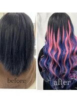 クラン ヘアーアンドスタジオ(CLAN hair & studio)&nbsp;派手髪