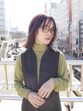 シアー(sheer) 《sheer》#ナチュラルヘア#ピンクラベンダー