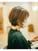 大人気のボブショート　20代30代40代