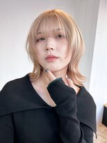 アルバム 池袋(ALBUM)&nbsp;ハイトーンウルフ_ショコラアッシュヘルシースタイル_89400