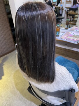 マウナ ヘアー(MAUNA HAIR) コントラストハイライト/ダブルカラー/デザインカラー/諏訪