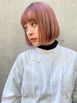 エニ 自由が丘(ENi) マチルダボブ/ピンクベージュ/インナーグレージュ[自由が丘駅]