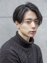 アイヴィー(IVY)&nbsp;小久保Style☆波巻きハイライト束感ツーブロックマッシュパーマ