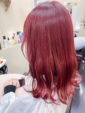 ミシェリー(misherry) ピンクベージュケアブリーチハイトーンリペアリティうる艶髪韓国