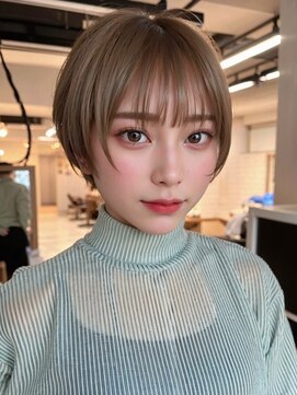 サンド 池袋(sand) レイヤーマッシュショート「レイヤー/韓国/縮毛矯正」