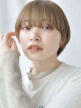 トリッカ 代官山(tricca) 【tricca代官山】マッシュショート/ミルクティーベージュ