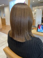 カノエ 山口小郡店(canoe)&nbsp;艶ボブ×アッシュベージュカラー