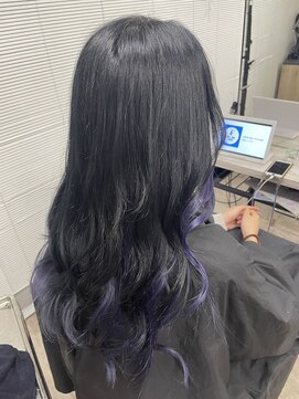 プライズ 成増店(prize) ラベンダーインナーカラーシアーカラー成増地下鉄成増大山