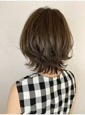 外ハネネオウルフ×ハイライトボブウルフ　ウルフカット