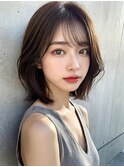 大人可愛い小顔前下がりボブ×ナチュラルボブ×ミニボブ20代30代
