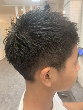 ロマンヤカタ ファース(ROMAN YAKATA fars) キッズカット 中高生 刈り上げ@田代8/23