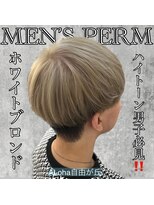 アロハ(ALoha)&nbsp;ホワイトブロンド！　メンズハイトーン！