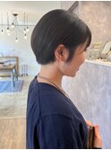 [佐賀/ショートヘア/ショートカット/暗めカラー]