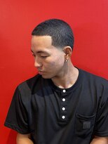 メリケンバーバーショップ トーキョー(MERICAN BARBERSHOP TYO)&nbsp;BURG 【アッシュブラック/テーパーフェード/ボウズ/バズ】