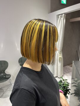 プライズ 成増店(prize) イエローアンブレラカラー ダブルカラー 成増