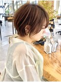 くすみカラー ミントアッシュ 韓国マッシュ オリーブグレージュ