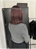 ＊透明感ピンクカラー　三宮／神戸／ブリーチなし／上田一眞