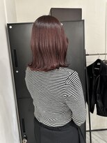 カミエ(kamie)&nbsp;＊透明感ピンクカラー　三宮／神戸／ブリーチなし／上田一眞