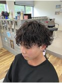 波巻きパーマ[津田沼駅/Men's/メンズカット/パーマ]