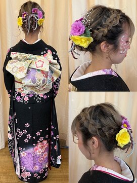 ヘアーメイク ツインズ(Hair Make TWINS) 編み込みスタイル