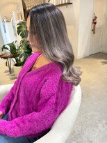 ココルアナ(coco luana)&nbsp;バレイヤージュ/海外風ケアブリーチ/ハイトーン/髪質改善