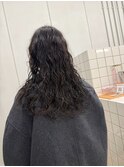 ロングパーマ