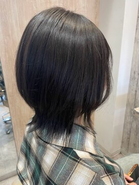 エヌアンドエー せんげん台店(N&A) 外ハネレイヤーカット×髪質改善トリートメント　艶感/透明感