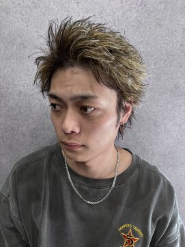 ジールクス 笠懸店(G LUX) 刈り上げないスパイキーショート