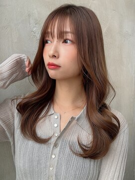 アフロート ルヴア(AFLOAT RUVUA) 20代30代大人かわいいセミロングヘア★韓国ヘア