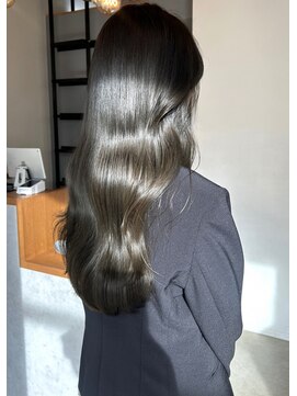 オルセン(OLSEN) オリーブグレージュ/艶髪